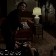 TVD 2x7 Damon Stefan Katherine Fight Scene