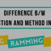 Difference Between Function And Method In C