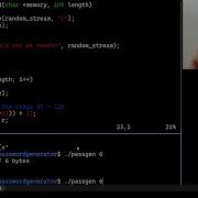 Coding A Password Generator In C