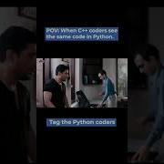 C Vs Python Python Shortvideo Pythonprogramming Cpp Programming Programmingmemes