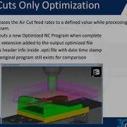 VERICUT NC Optimization Air Cuts