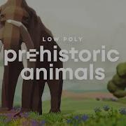 Low Poly Animated Prehistoric Animals