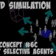 Crowd Simulation Basic Concept 6C Target Selective Agents In Crowd SIM