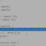 MATLAB Exponential Curve Fitting Script Description