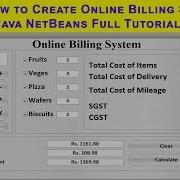 How To Create Billing System In Java NetBeans Full Tutorial In Hindi