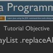 Learn Java Programming ArrayList ReplaceAll Method Tutorial