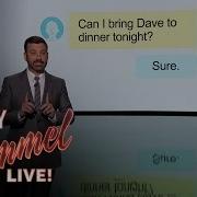 Jimmy Kimmel Explains Passive Aggressive Texts