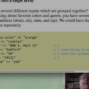 Forms And Nested Arrays