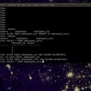 SQLite ALTER TABLE