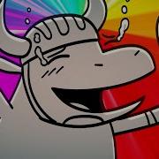 REAL MAN Asdfmovie Skateboarding Cow Song