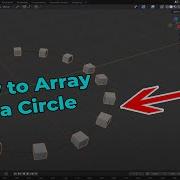 How To Array In A Circle In Blender