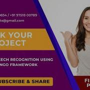 Online Speech Recognition Using Django Framework