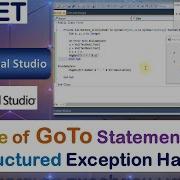 P42 Windows Application To Show Use Of GoTo Statement In Unstructured Exception Handling VB Net