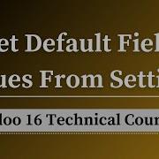 Set Default Field Values From Settings In Odoo 16 Step By Step Guide