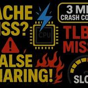Cache Miss TLB Miss False Sharing The Ultimate Performance Killers In 3 Minutes