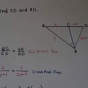Geometry 7 4c Triangle Angle Bisector Theorem