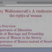 A Vindication Of The Rights Of Woman Essay By Mary Wollstonecraft Complete Study With Key Notes