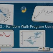 Day 113 Random Walk Program Using Python