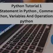 Python 1 Print Statement Comments Operations And Variables In Python Pythoncourse Pythontutorial