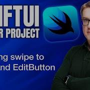 Adding Swipe To Delete And EditButton SwiftUI Starter Project 13 14