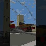 Train Hits Semi Truck Create Mod Minecraft