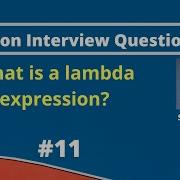 What Is A Lambda Expression Python Interview Questions MySirG Com