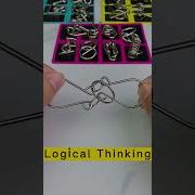 Easy Way To Solve The Circle Metal Puzzle Shorts Puzzle