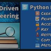 Python Dictionary For Data Driven Engineering