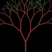Python Turtle Graphics Fractal Tree