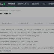 Write A Function Hackerrank Solution