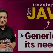 Generics It S Need In Java Generic Class Java Collections Java For Developers Java Lec97