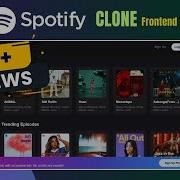 Spotify Clone Using HTML CSS Create Spotify Clone HTML CSS Website Webcoding25