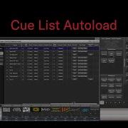Cue List Autoloads