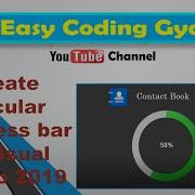 How To Create Circular Progress Bar In Visual Studio 2019