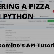 Ordering A Pizza With Python Tutorial 2 Looking At The Menu