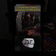 Create Star Loading AnimationI In HTML CSS Css Animation Shorts Css Developer Coding