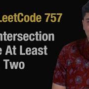 Установить размер пересечения не менее двух Leetcode 757 Python