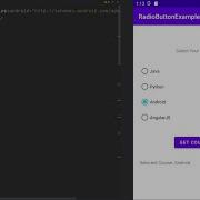 RadioButton RadioGroup Tutorial With Example In Android Studio