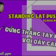 Đứng Thẳng Tay KÉO XÔ Với Dây Cáp Standing Straight Arm Lat PushDown SmallGym