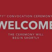 UNB S 71st Convocation Ceremony