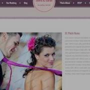 Wedding Website Template
