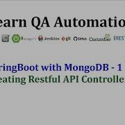Springboot With MongoDB Creating Restful API Part 1