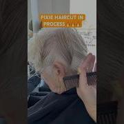 PIXIE HAIRCUT IN PROCESS Complete Tutorial Linked Below