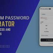 BUILD A RANDOM PASSWORD GENERATOR USING HTML CSS JAVASCRIPT Mini Project For Beginners