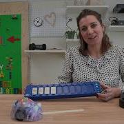 Blue Bot Programmeras Med Tactile Reader