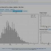 StatKey Building Bootstrap Distributions And Creating CI