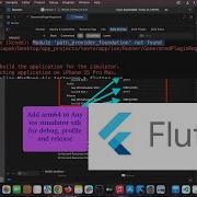 Flutter Run Error Xcode Module Path Provider Foundation Not Found