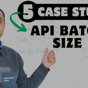 API To Batch Size