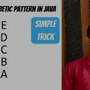 Pattern Program 8 5 5 Alphabet Pattern Program In Java Dry Run In Hindi