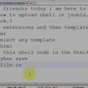 Upload Shell In Joomla